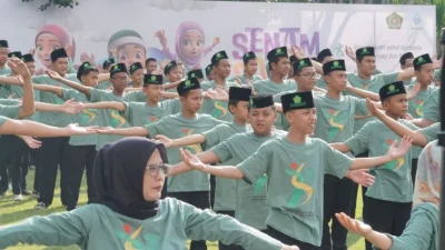 100 Santri Husada Dibentuk, Pemkab Pasuruan Gencarkan Hidup Sehat di Pesantren