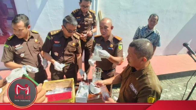 5,2 Kg Sabu dan 40 Ribu Pil Koplo Dimusnahkan Kejari Pasuruan