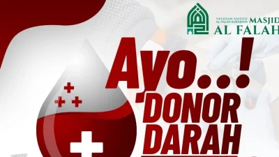 70 Pendonor Sumbang Darah di Masjid Al Falah Pandaan