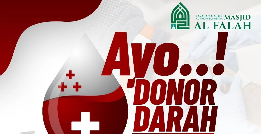 70 Pendonor Sumbang Darah di Masjid Al Falah Pandaan