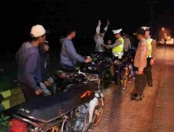 Polsek Gadingrejo Peringatkan Balap Liar, Jalan Raya Bukan Arena Adu Nyali