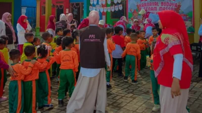 Ratusan Peserta Padati Senam Bersama RA dan KB Al-Firdaus Pasuruan, Semarakkan Kemerdekaan