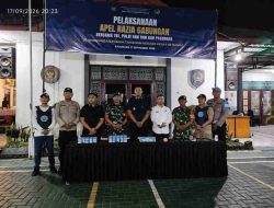 Rutan Bangil Razia Gabungan Bersama TNI Polri dan BNNK Pasuruan, Cegah Gangguan Kamtib