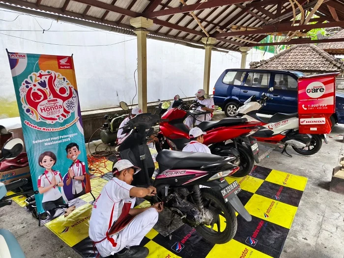 AHASS Jemput Bola, Servis Motor Kini Lebih Mudah