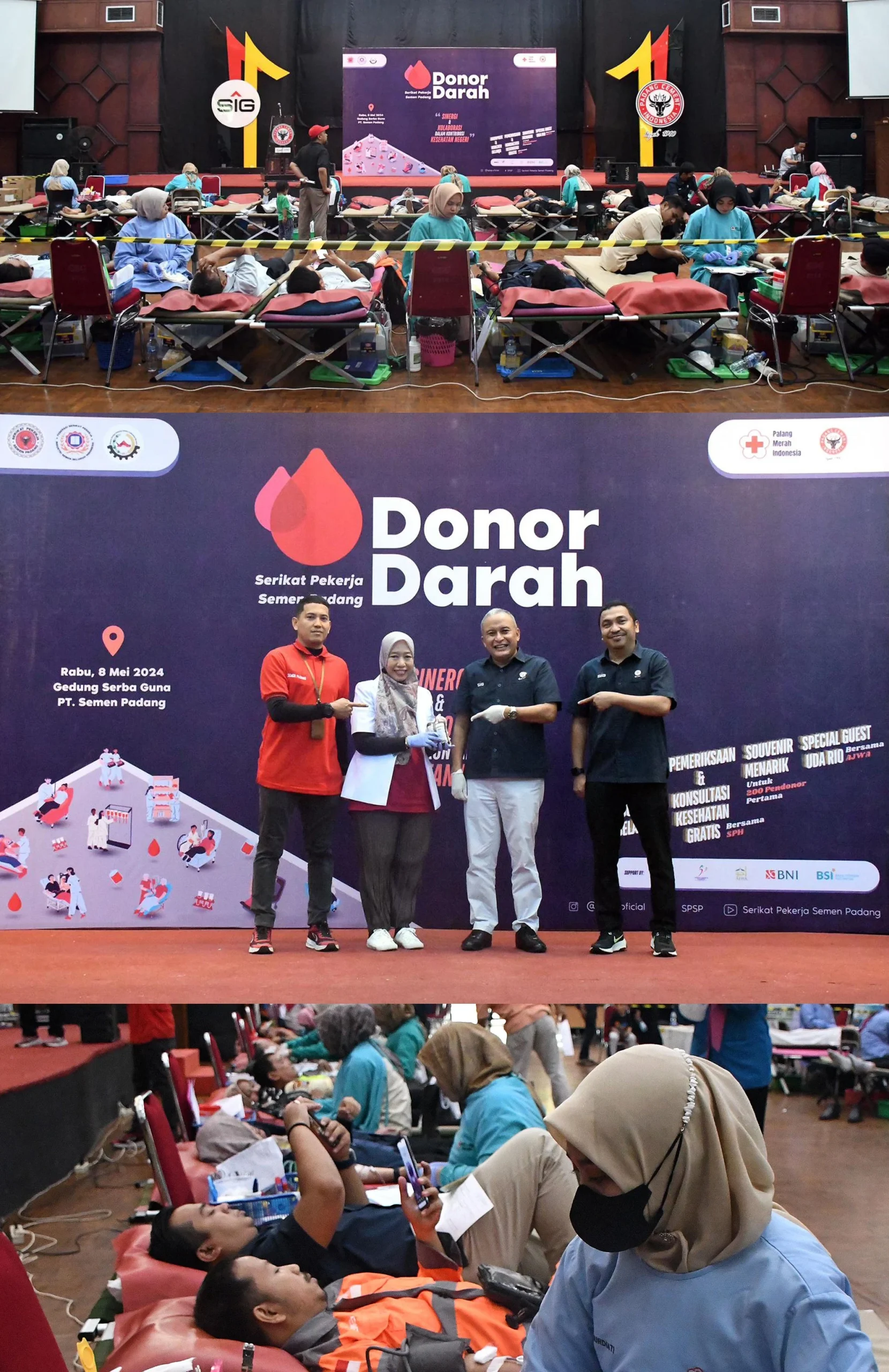 BSC Peduli Bersama PMI Gelar Donor Darah, Selamatkan Nyawa