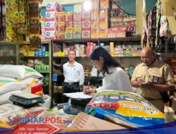 Cek HET Beras di Pasar Kebonagung, Satgas Pangan Kota Pasuruan Jamin Stok Aman