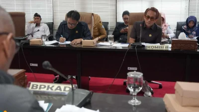 Dewan Godok Raperda Pasar Tradisional Lesu, Jawara Komisi 2 Protes Kuat