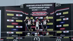Double Podium Thailand, Resky Pamerkan Kualitas