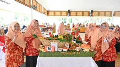 DWP Probolinggo Adakan Lomba Garnish, 120 Peserta Antusias