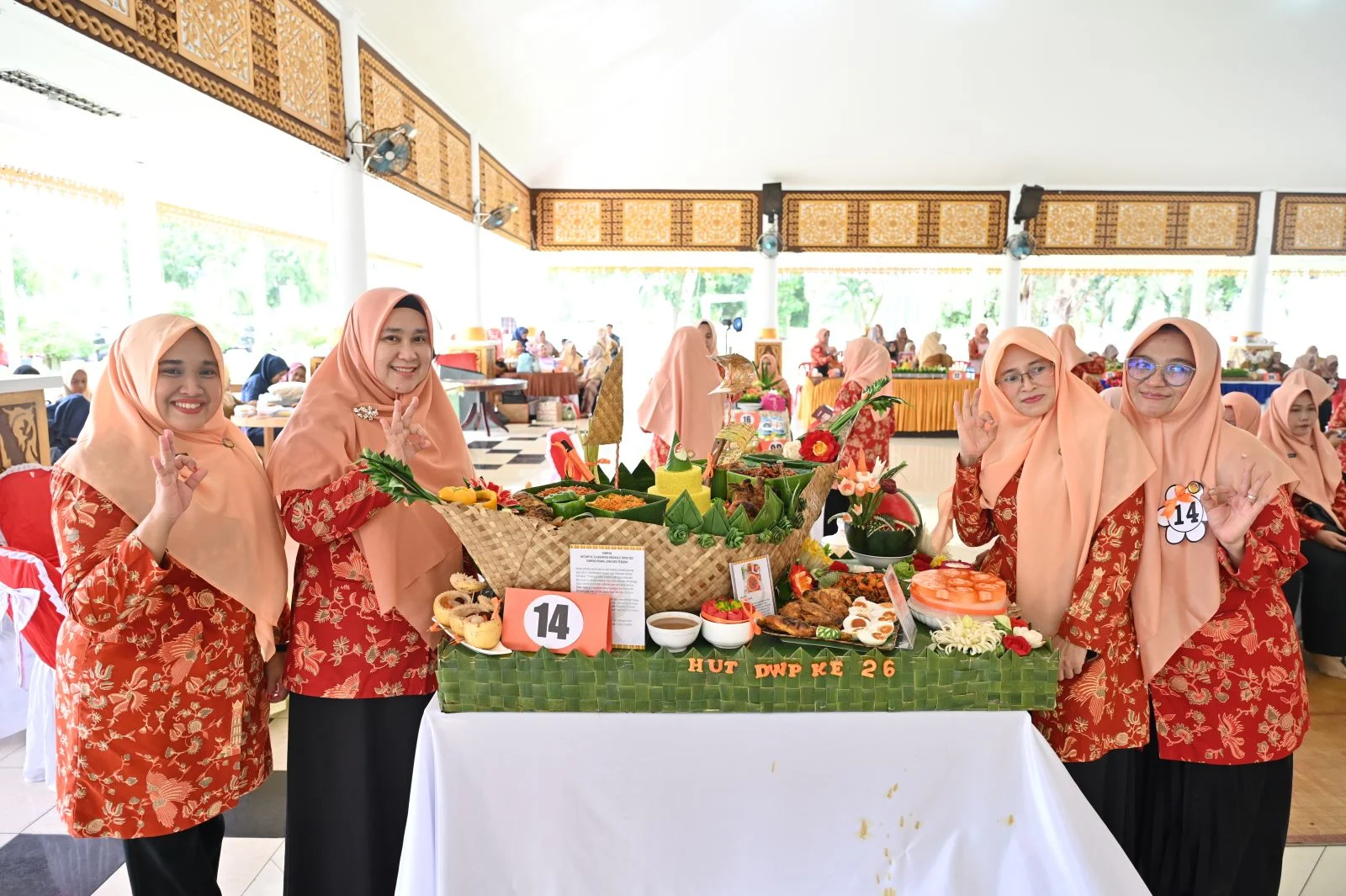 DWP Probolinggo Adakan Lomba Garnish, 120 Peserta Antusias