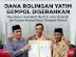 Gempol: Dana Rolingan Anak Yatim Gempol Diserahkan ke Forum