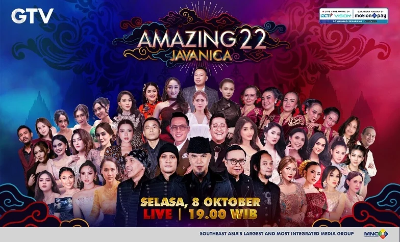 GTV Rayakan 24 Tahun, Amazing 24 The Power of Comedy Pesta Komedi dan Kolaborasi Musik Spektakuler Meriahkan HUT GTV ke-24
