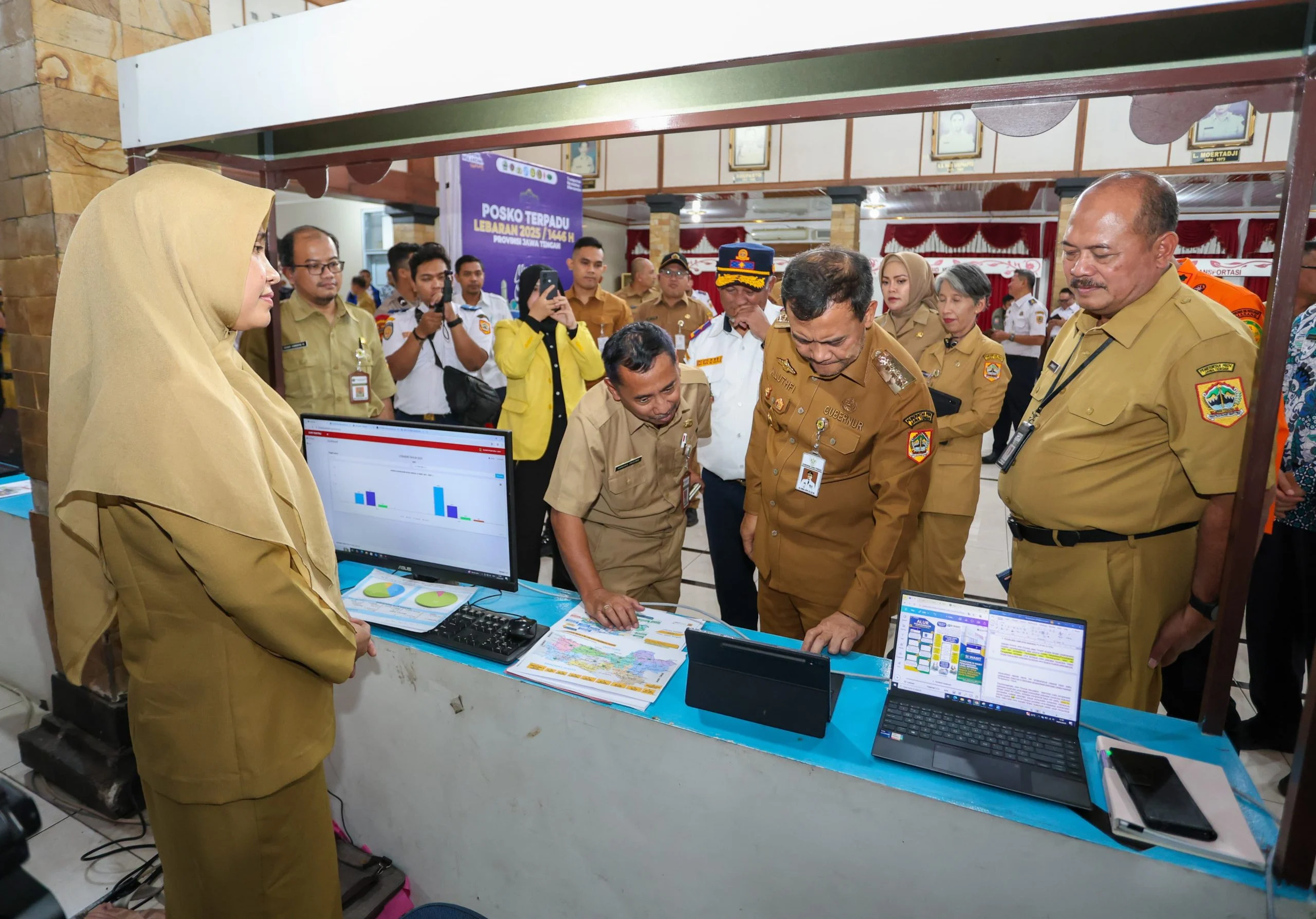 Gus Shobih Cek Posko Haul Solo, Petugas Siaga 24 Jam