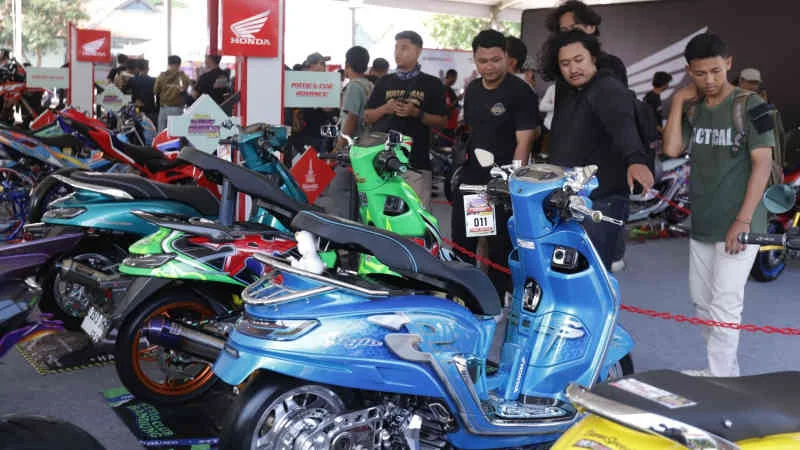 HMC 2026 Jatim: 155 Motor Modif Unjuk Gaya