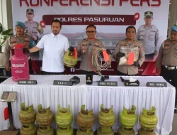 LPG Oplosan Pasuruan, 8 Tersangka Ditahan
