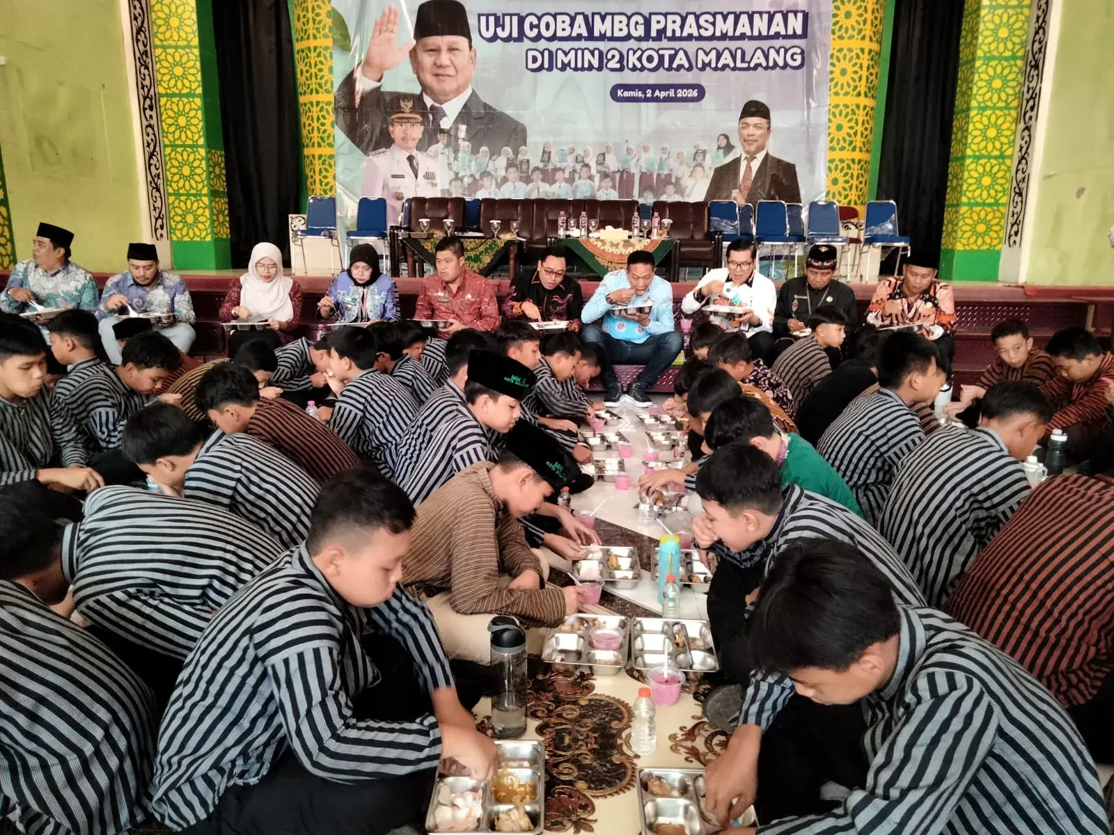 MBG Pasuruan Terapkan Skema Prasmanan