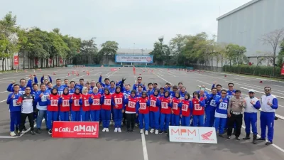 MPM Honda Jatim Dorong Adopsi #Cari_Aman Biar Happy di Jalur Kota