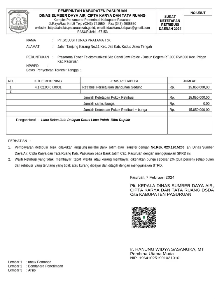 Pajak & Retribusi Pasuruan Segera Disesuaikan