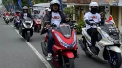 PCX Kelap KELIP Meriahkan Jawa Timur, Bikers Honda Rame-Rame