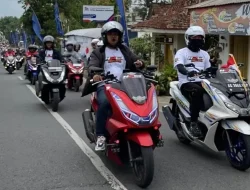 PCX Kelap KELIP Meriahkan Jawa Timur, Bikers Honda Rame-Rame