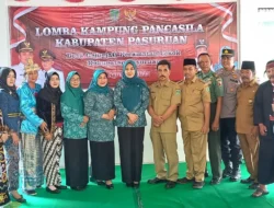 Penunggul Sabet Penilaian Pertama Lomba Kampung Pancasila Pasuruan