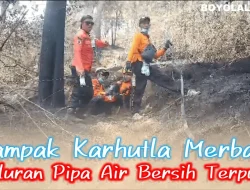 Pipa Air Putus Akibat Karhutla, 42 RT Butuh Bantuan Tangki