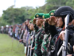 Polisi dan Militer Pasuruan Pererat Sinergi di HUT 81 TNI