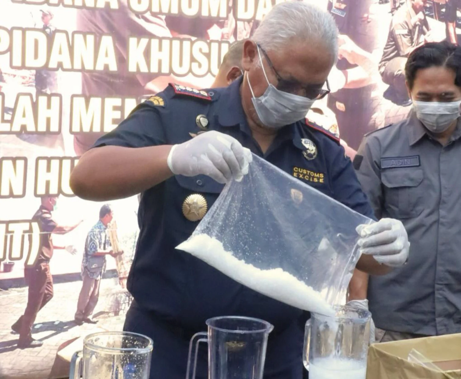 Pungutan 5,2 Kg Sabu Dihancurkan Kejari Pasuruan