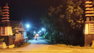 Reses Mas Zaini di Wonorejo: Sorot Penerangan Jalan