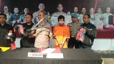 Terduga Pelaku Curanmor Siang Bolong Ditangkap, Warga Kolursari Berhasil Amankan Pelaku