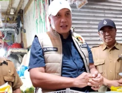 Tim Pangan Polresta Pasuruan dan Dinas Terkait Awasi Harga Beras di Pasar Tradisional