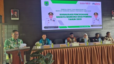Wali Kota Pasuruan Ajak Pemuda Jadi Garda Terdepan Perangi Bahaya Narkoba