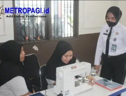 Wanita Binaan Rutan Bangil Asah Bakat Menjahit
